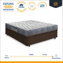 Ver imagem 3 de Cama Box com Baú Viúva + Colchão Ortopédico D33 Ortobom Iso 100 128 Cm