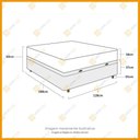 Ver imagem 5 de Cama Box Baú com Colchão de Espuma D33 Ortobom Iso 100 Viúva 128cm