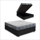 Ver imagem 1 de Cama Box Baú com Colchão de Espuma D33 Ortobom Iso 100 Viúva 128cm