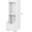 Ver imagem 7 de Organizador Infantil Thor 100% Mdf (brinquedos Livros) WoodCore