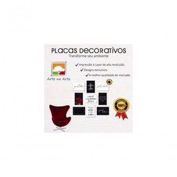 Kit Placas Quadros Decorativos 3 Pçs 20x30 Cozinha - 4