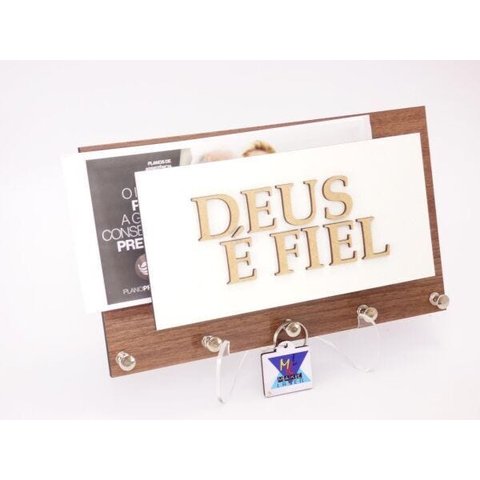 Porta Chaves e Cartas Deus é fiel