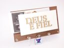 Ver imagem 1 de Porta Chaves e Cartas Deus é fiel
