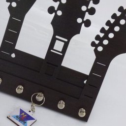 Porta Chaves Musica Instrumentos Guitarra Luxo - 3