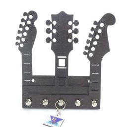 Porta Chaves Musica Instrumentos Guitarra Luxo - 2