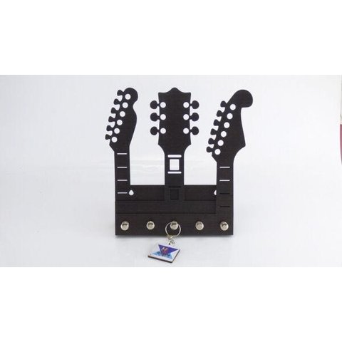 Porta Chaves Musica Instrumentos Guitarra Luxo