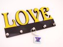 Ver imagem 1 de Porta Chaves MDF Love Pintado