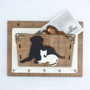 Ver imagem 1 de Porta Chave e Cartas Cão e Gato Animais