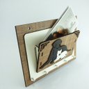 Ver imagem 2 de Porta Chave e Cartas Cão e Gato Animais