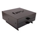 Ver imagem 2 de Porta Capsula Café Três Corações MDF Preto 50 Capsula Gaveta