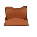 Ver imagem 2 de 5 Porta Guardanapo 2 Compartimentos Para Sache Mdf Cru