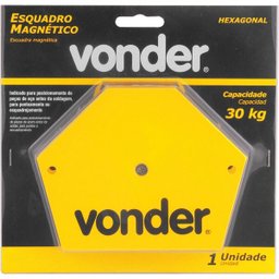 Esquadro magnético hexagonal para soldador 30 kg Vonder - 2