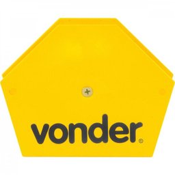 Esquadro magnético hexagonal para soldador 30 kg Vonder - 5