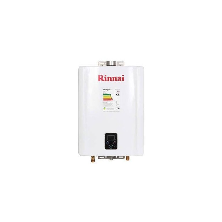 Aquecedor Digital Rinnai E21 Feh Branco Gás Gn