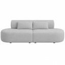 Ver imagem 2 de Sofá Luxuoso Modular Decoração Sala de Estar 230cm Noor
