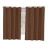 Cortina Blackout Corta Luz PVC 2,80M x 1,60M - Tabaco - Marrom-Escuro - 2