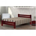 Ver imagem 1 de Cama Queen Size Itália de Madeira Maciça Angelim Pedra Tauari Mogno