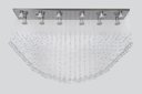 Ver imagem 2 de Lustre de Cristal Retangular para Sala de Estar e Jantar