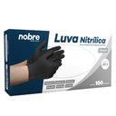 Ver imagem 2 de Luva Nitrilica sem Pó para Proteção contra Agentes Químicos M/8 Caixa com 100 Unidades - 50856 - Nob