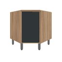 Ver imagem 1 de Balcão Canto Oblíquo Thalita - Mdp 1 Porta com Prateleira Interna - Móveis Sul