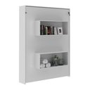 Ver imagem 6 de Cama Articulada Casal Retrátil 2 Nichos CM8016 Tecno Mobili Branco