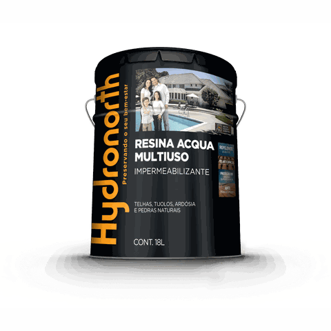 RESINA INCOLOR 18L BRIL AGUA HYDRONORTH 6346