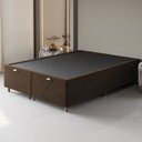 Ver imagem 6 de Conjunto Colchão Ortopédico Queen e Base Box Bau 73x158x198cm Libia Yescasa Marrom