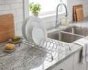Ver imagem 2 de Suporte Porta Pratos 8 Lugares Organizador de Cozinha Schmit:Cromado