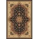 Ver imagem 2 de Tapete Alanya Des.02 Preto/Bege 0,80x3,00 - Global Decor