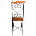 Ver imagem 4 de Cadeira de Jantar Estilo Industrial Rustica Ferro e Madeira Artesanal