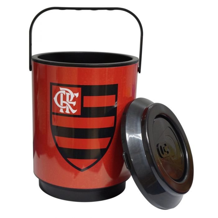 Cooler 10 Latas 350 ml Time - Flamengo Oficial - 4