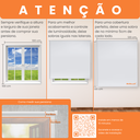 Ver imagem 4 de Cortina Persiana Branca 160x160 Blackout P/ Janelas