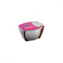 Ver imagem 4 de Pote Redondo Tramontina Freezinox em Aço Inox com Tampa Plástica 9 Cm 0,3 L