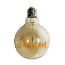 Ver imagem 1 de Lampada Filamento Led G125 Dream 3w Vintage Retro Industrial Design E27 2200k