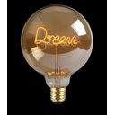 Ver imagem 2 de Lampada Filamento Led G125 Dream 3w Vintage Retro Industrial Design E27 2200k