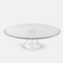 Ver imagem 1 de Prato com Pé Cristal de Palais Grande Blue Gardenia