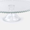 Ver imagem 2 de Prato com Pé Cristal de Palais Grande Blue Gardenia