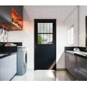 Ver imagem 3 de Porta de Aço Gold Galvanizado Preto Social Esquerda - 215x85