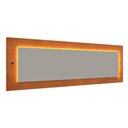 Ver imagem 1 de Cabeceira de Casal Painel com Fita LED Multimóveis CR35467 Cinamomo/Off White