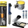 Kit Ferramentas Ferro Solda Tubetes Sugador Suporte 220v 60w - 2