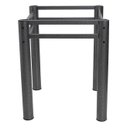 Ver imagem 2 de Base Quadrada Para Mesa Jantar Vidro Pedra Madeira 75x75cmb2:Texturizado