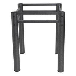 Base Quadrada Para Mesa Jantar Vidro Pedra Madeira 75x75cmb2:Texturizado - 2