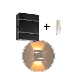 Arandela Slim Alumínio 2 Frisos + LED G9 St2527 - 4