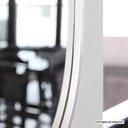 Ver imagem 4 de Espelho Oval com Moldura Preta 80x50 Cinza Prata