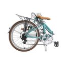 Ver imagem 3 de Bicicleta dobrável Durban aro 24” de 6 velocidades Shimano e quadro de alumínio Rio XL Turquesa