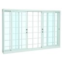 Ver imagem 1 de Janela de Correr Aço 4 Folhas com Grade Quadriculada sem Bandeira Projetante Prátika Apd Sasazaki 12