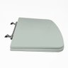 Assento Sanitário Poliéster para Louça Bali (incepa) Aço (reb. Oculto) Verde Água - 3