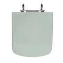 Ver imagem 1 de Assento Sanitário Poliéster para Louça Bali (incepa) Aço (reb. Oculto) Verde Água