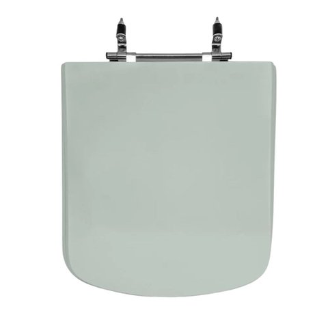 Assento Sanitário Poliéster para Louça Bali (incepa) Aço (reb. Oculto) Verde Água