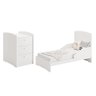 Berço Americano Multifuncional Atlanta Branco Fosco - Reller Móveis - 5